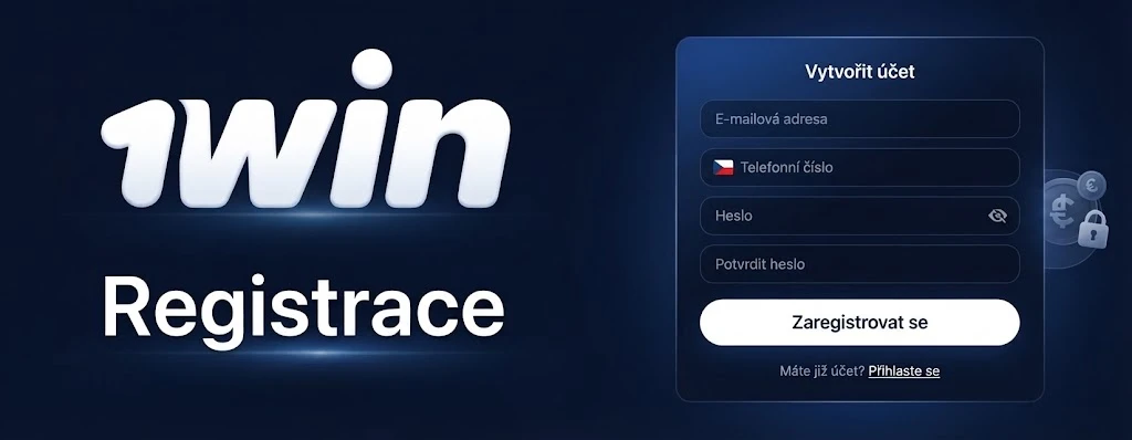 Registrace na 1win – vytvoření účtu